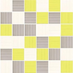 MOZAIKA SHEILA BLANCO-GRIS-KIWI 4,8x4,8_30x30