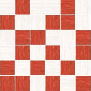 FORMA BLANCO_ROJO MOZ. 30x30_4,8x4,8