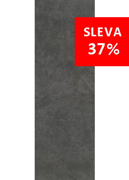 Dlažba Qubus Antracite Mat Rekt. 25x75