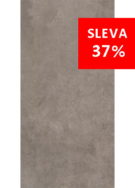 Dlažba Qubus Dark Grey Mat Rekt. 29,7x60