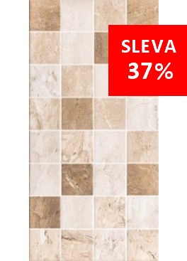 Obklad Segovia Cream Mosaic 25x40