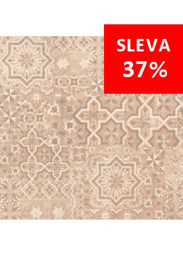 Dlažba Vintage Dark Beige Dekor
