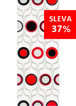 Dekor Domenico Red Circles