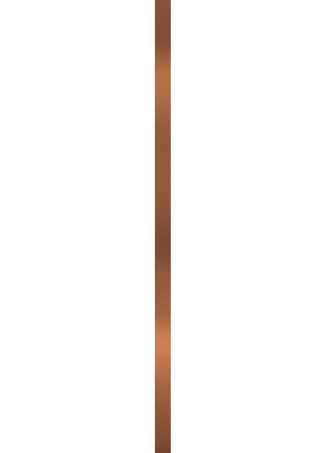Listela Cesaria Super Copper Glossy Rekt.