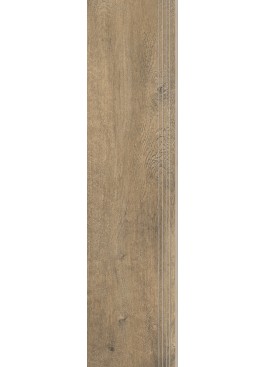 Dlažba Sentimental Wood Brown Schodovka